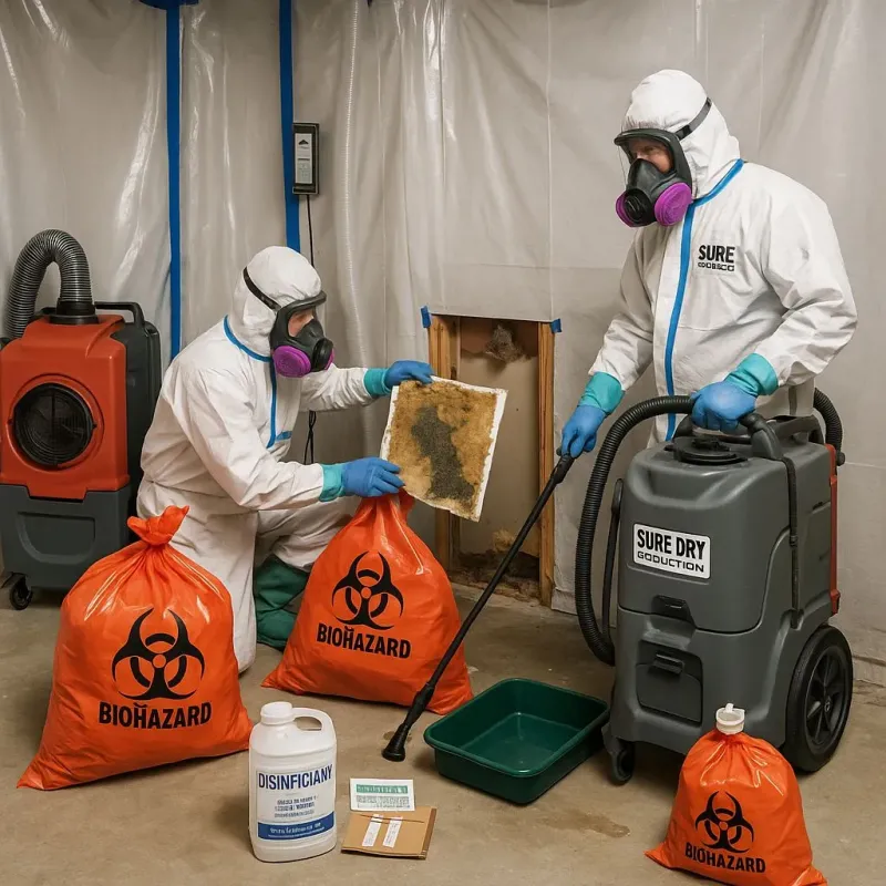 Contaminated Water Handling Protocols process in Belleair, FL