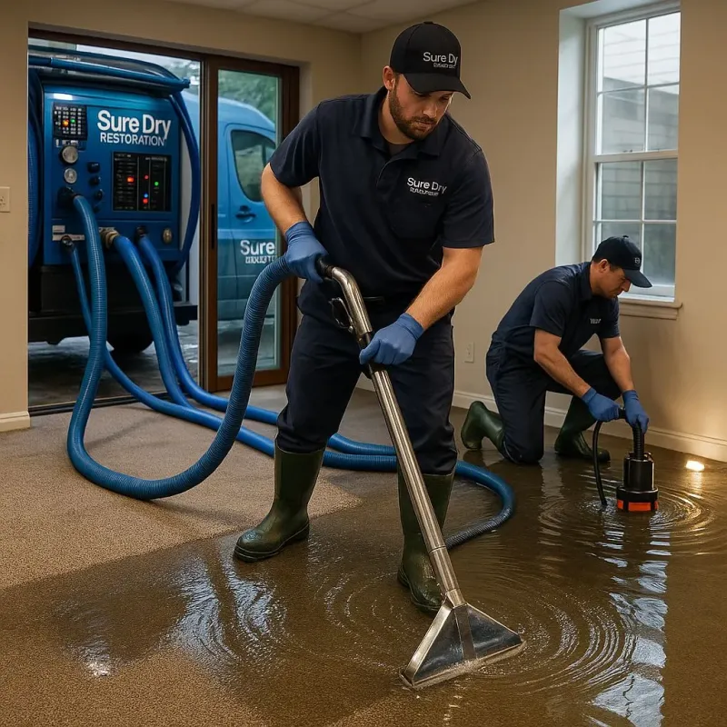 Water Extraction and Removal process in Belleair, FL
